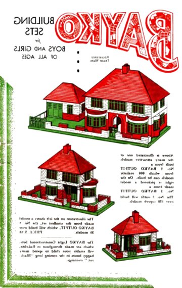 bayko building sets for sale