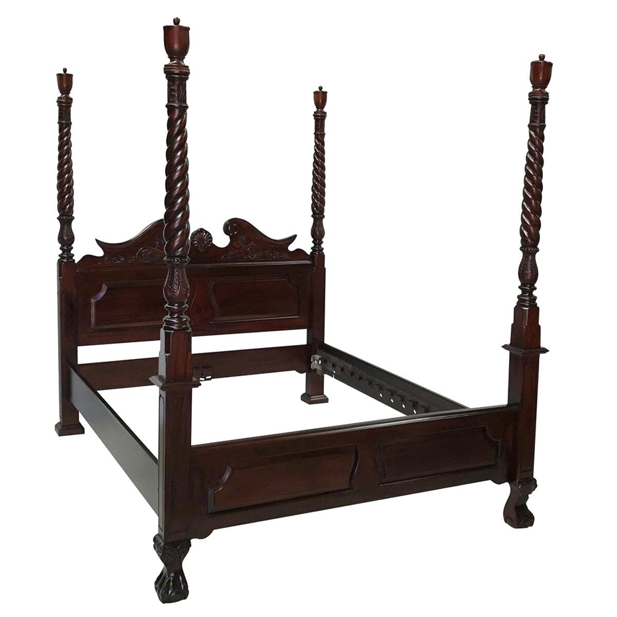 Vintage Four Poster Bed at James Amar blog