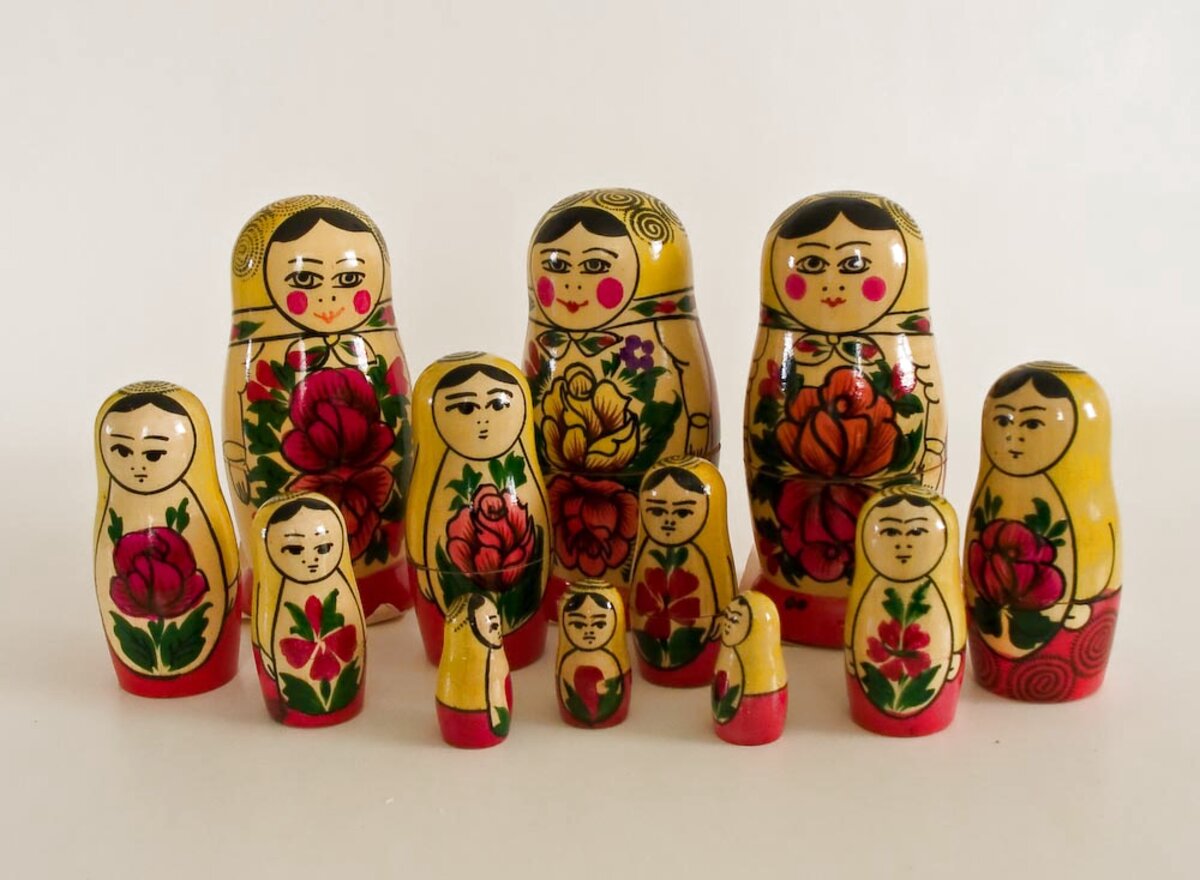 Authentic Russian Nesting Dolls for sale in UK 54 used Authentic