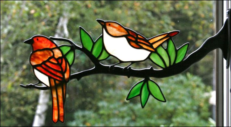 Stained Glass Birds for sale in UK | 70 used Stained Glass Birds