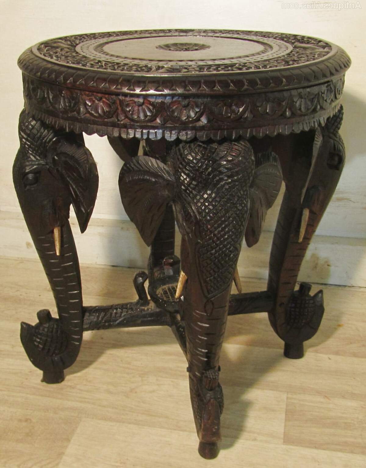 Carved Elephant Table for sale in UK | 72 used Carved Elephant Tables