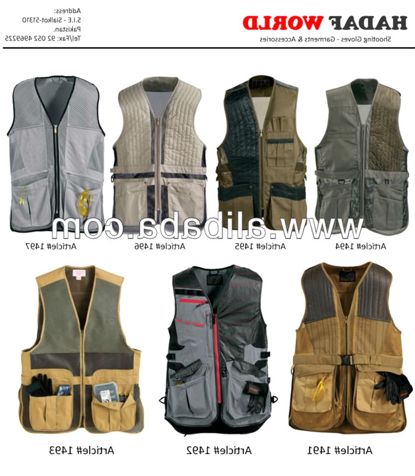 barbour clay shooting vest