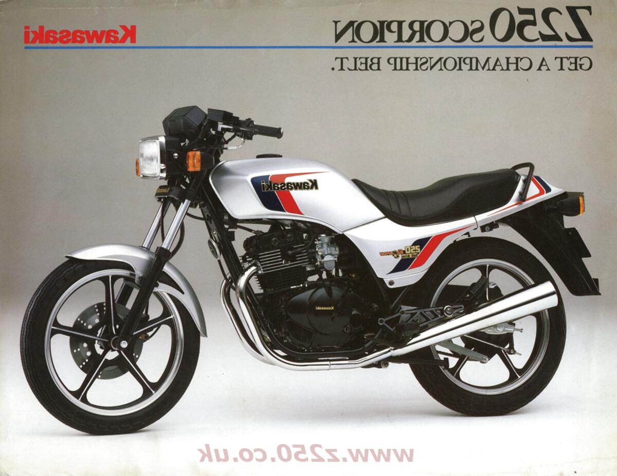 kawasaki z250 scorpion for sale