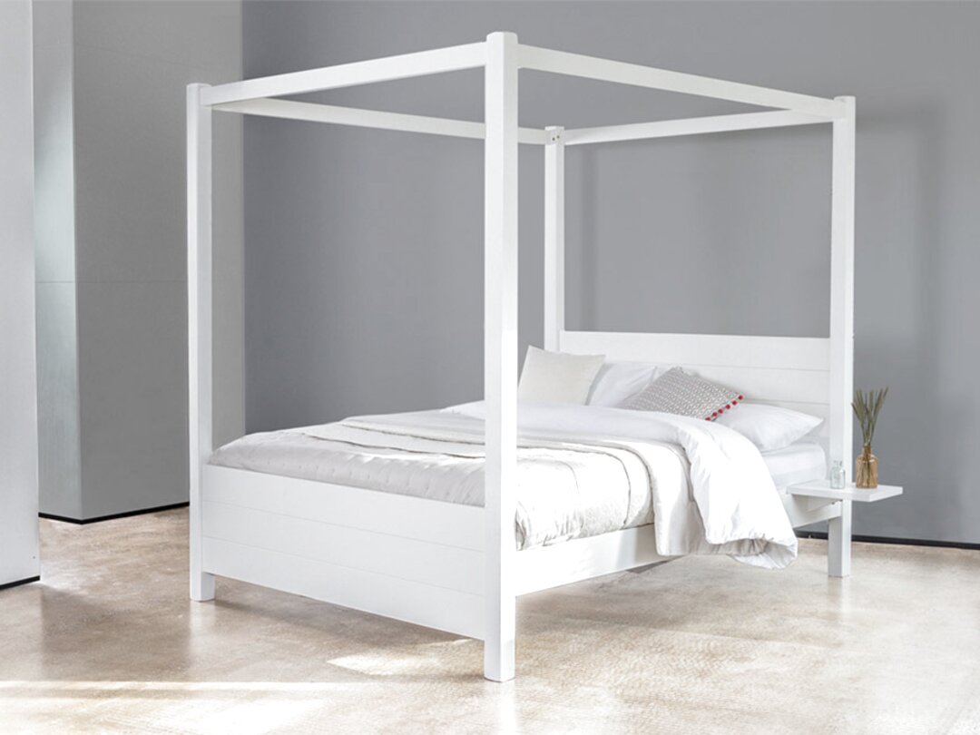 White Four Poster Bed for sale in UK 44 used White Four Poster Beds