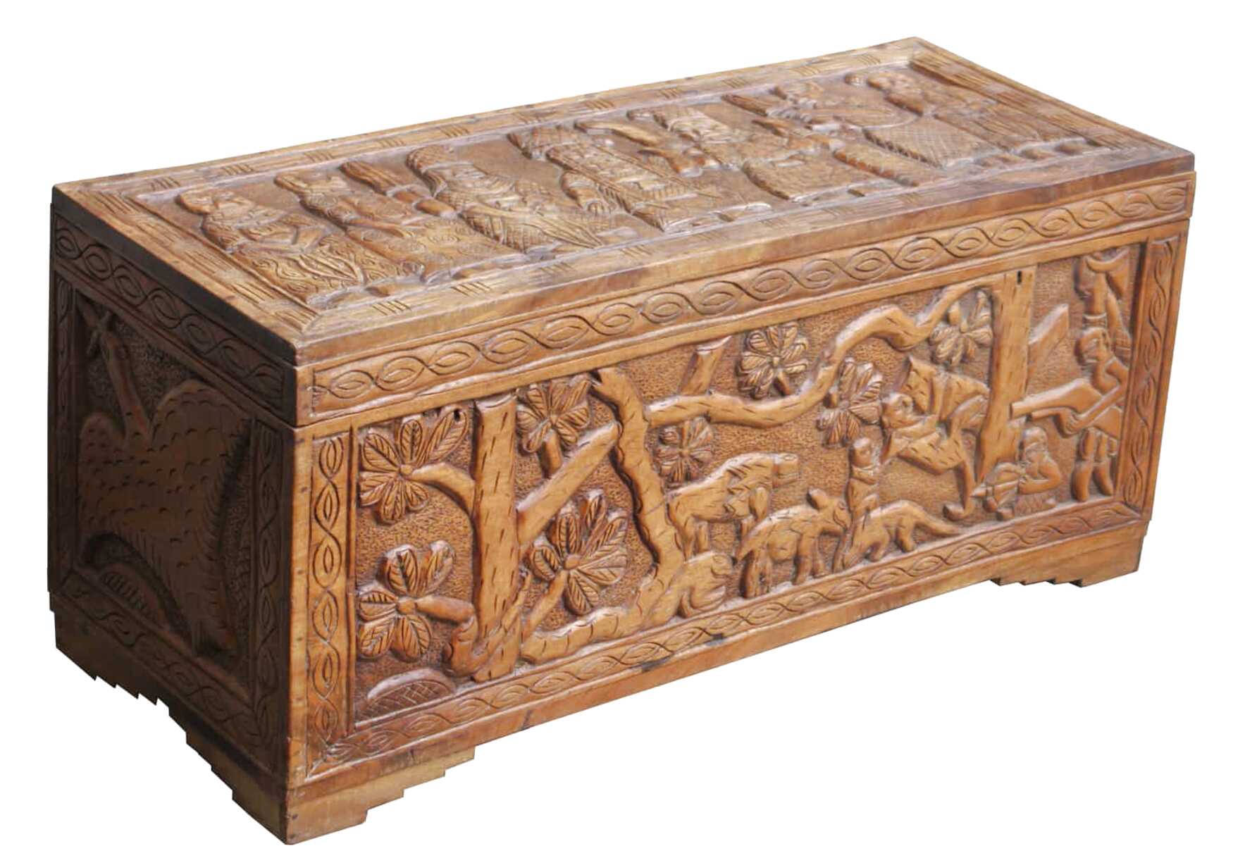 Carved Chest For Sale In Uk 101 Used Carved Chests