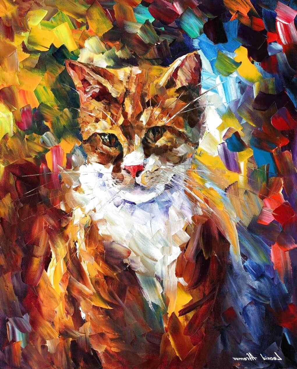 Cat Paintings for sale in UK | 85 used Cat Paintings