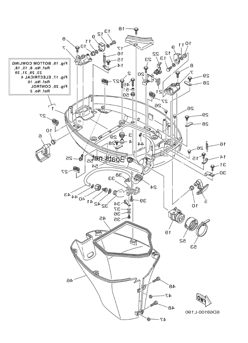 Yamaha Outboard Motors Parts for sale in UK | 55 used Yamaha Outboard ...