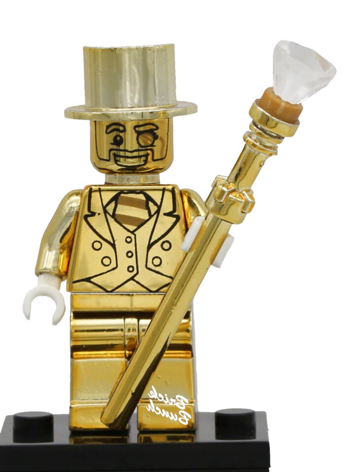 mr gold lego amazon