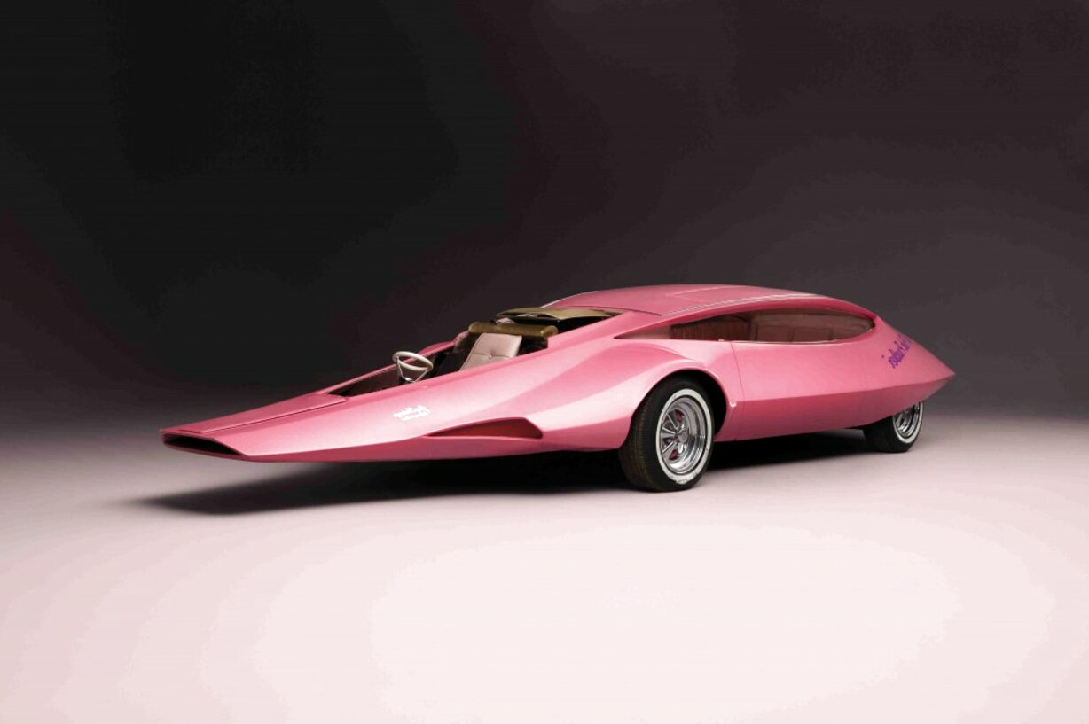 pink pather car