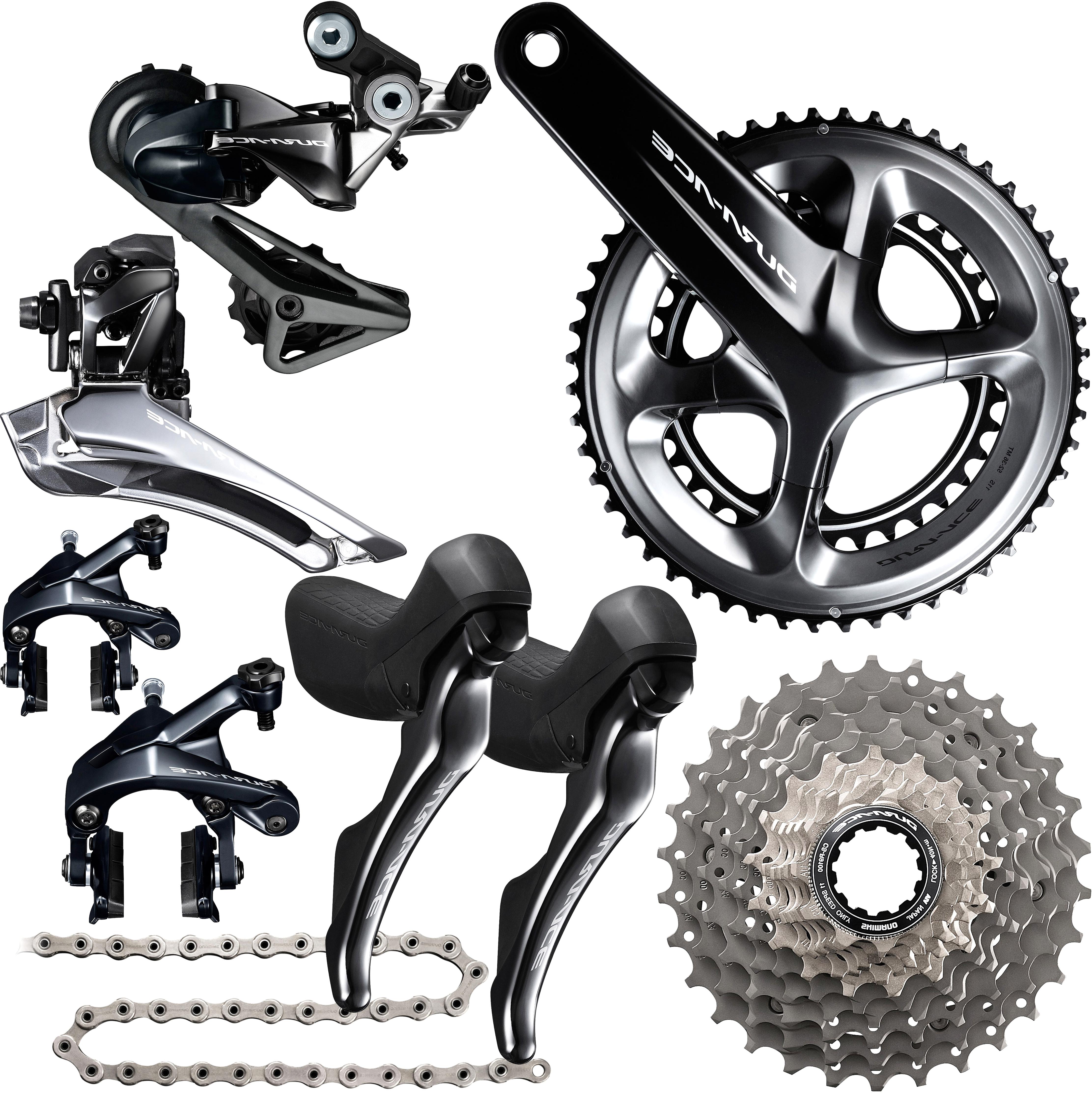 dura ace mechanical hydraulic groupset