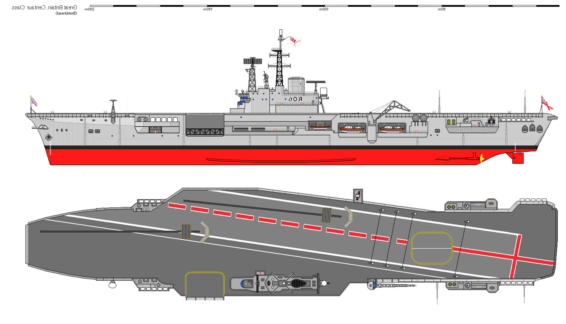 HMS Centaur Aircraft Carrier