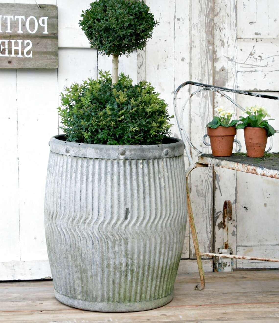 Large Metal Garden Planters for sale in UK | 87 used Large Metal Garden