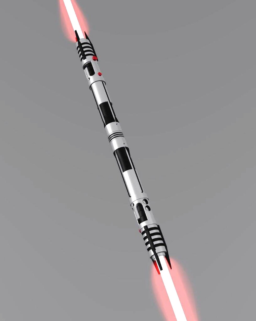 double bladed lightsaber toy