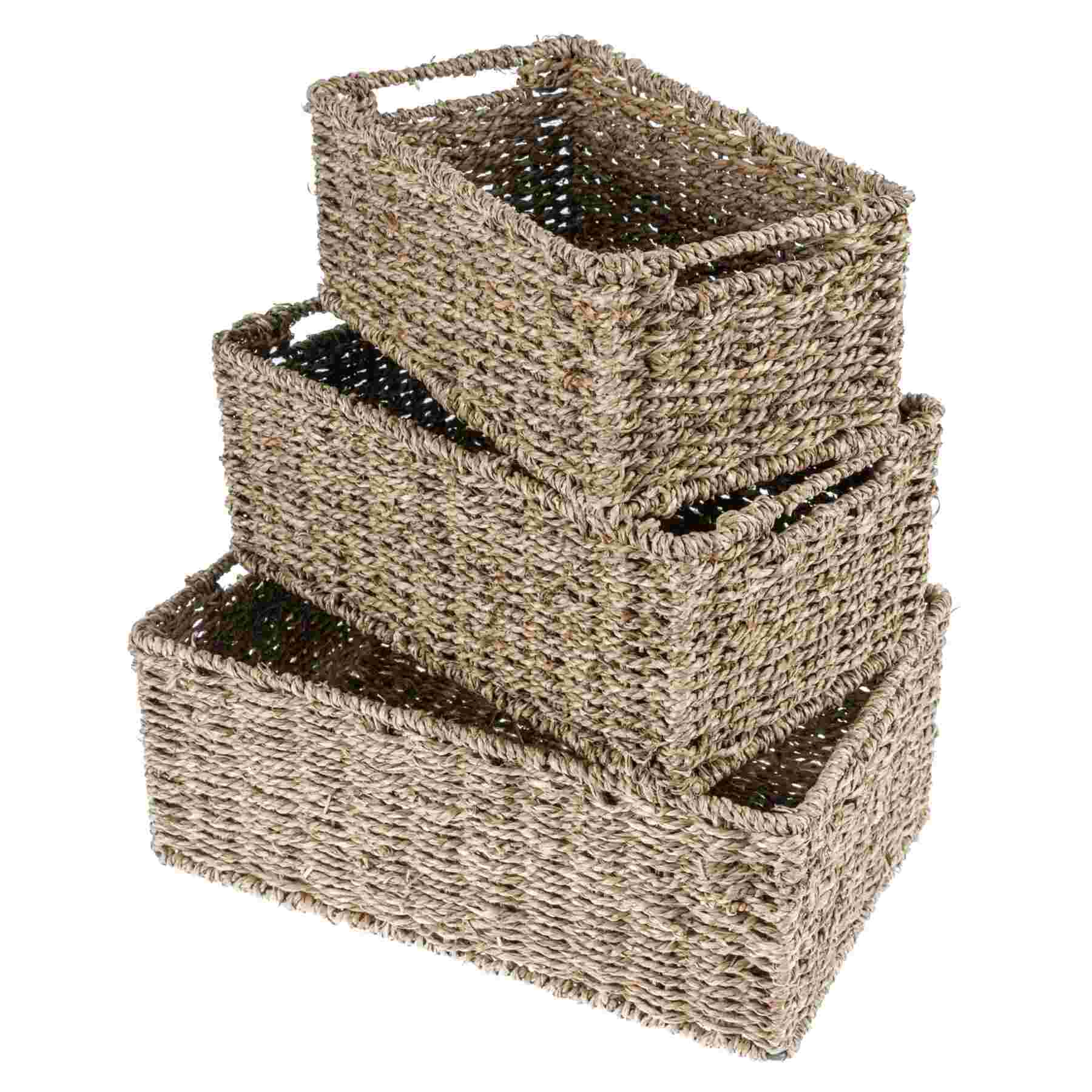 Square Seagrass Baskets for sale in UK | 42 used Square Seagrass Baskets