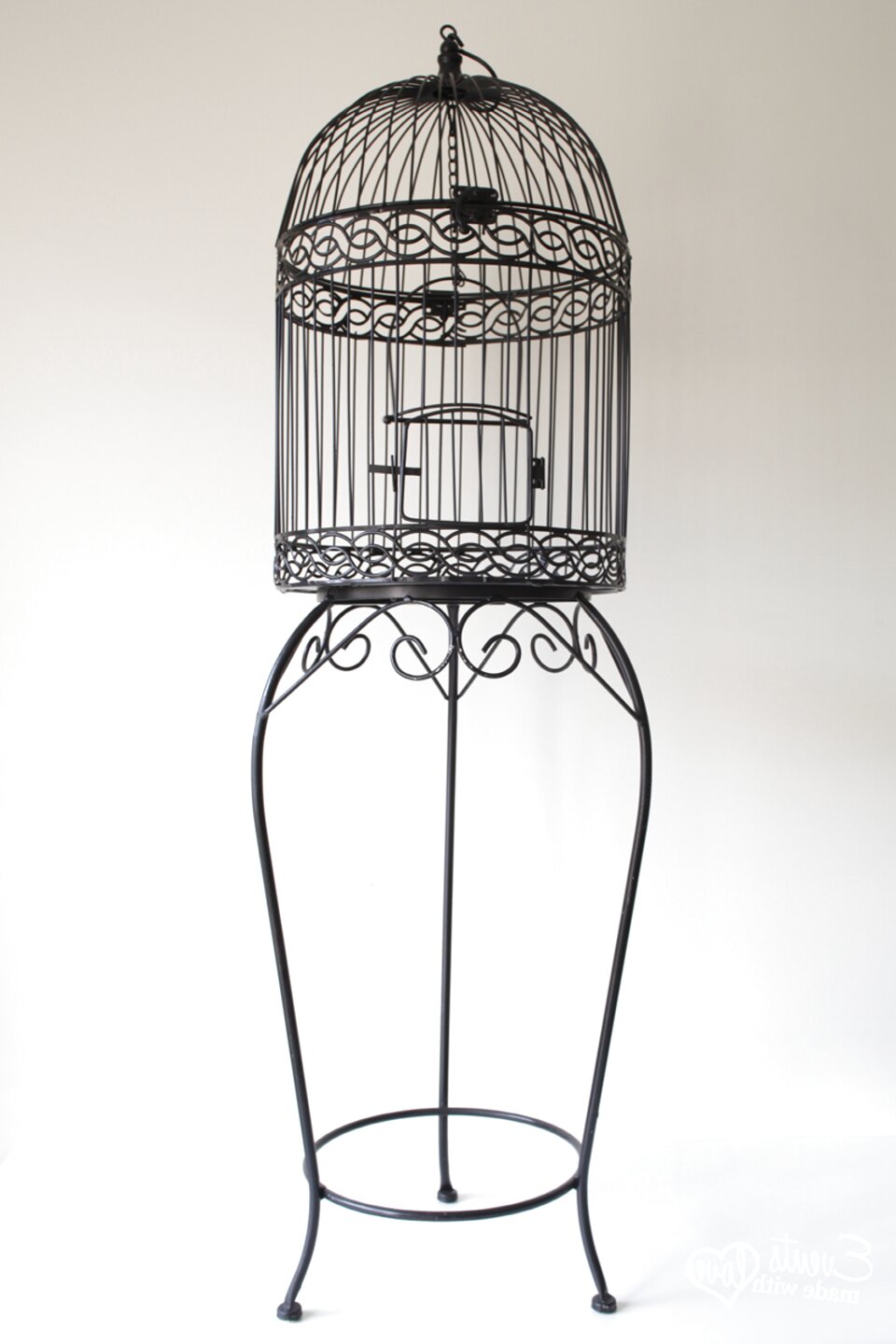large budgie cage with stand