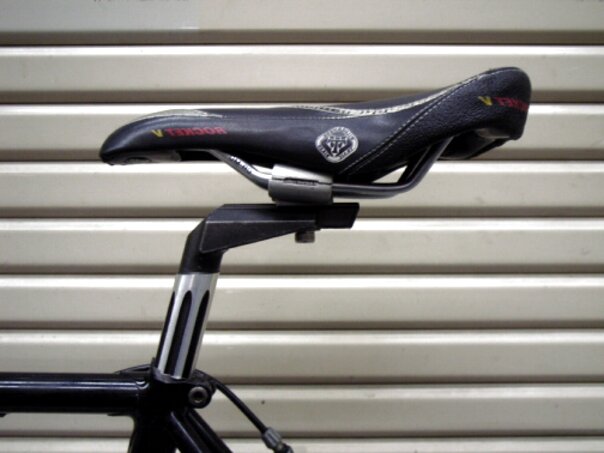 layback bicycle seat post