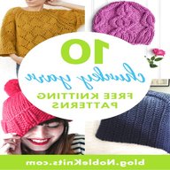 chunky wool knitting patterns for sale