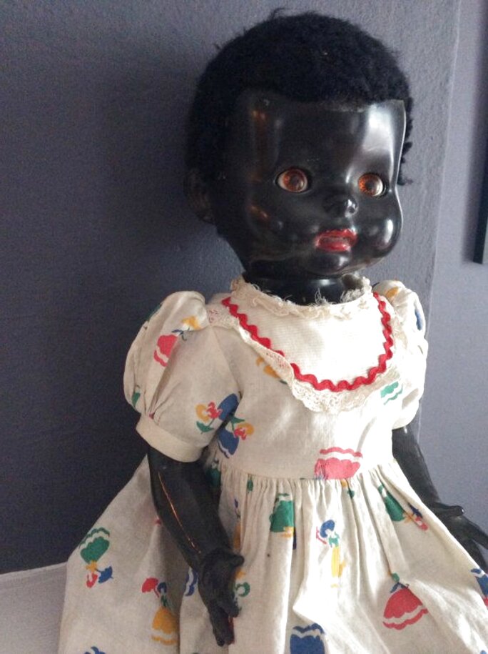 black antique dolls