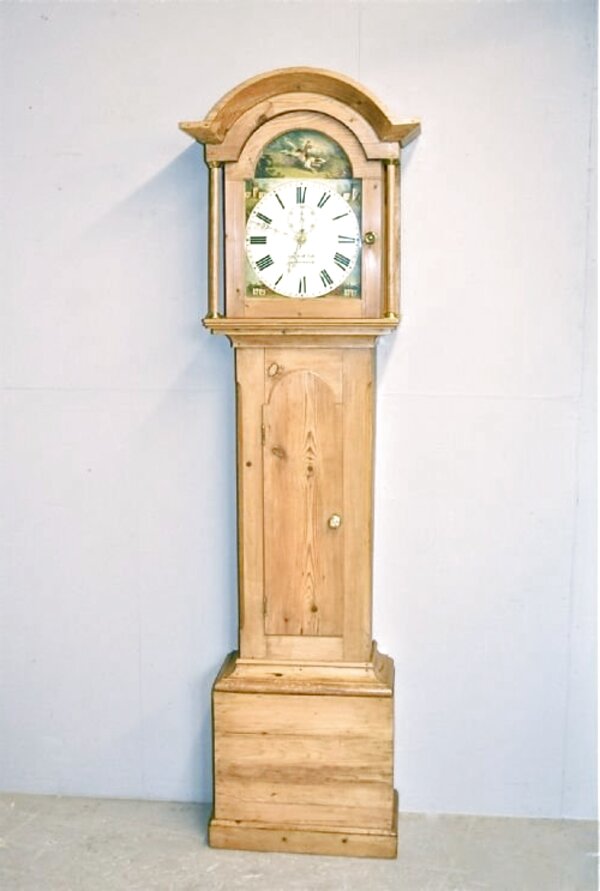 Pine Grandfather Clock for sale in UK | View 32 bargains