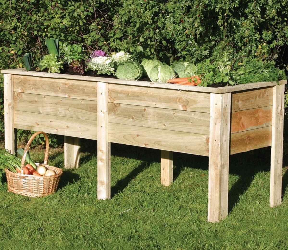 Wooden Vegetable Planter for sale in UK | 63 used Wooden Vegetable Planters