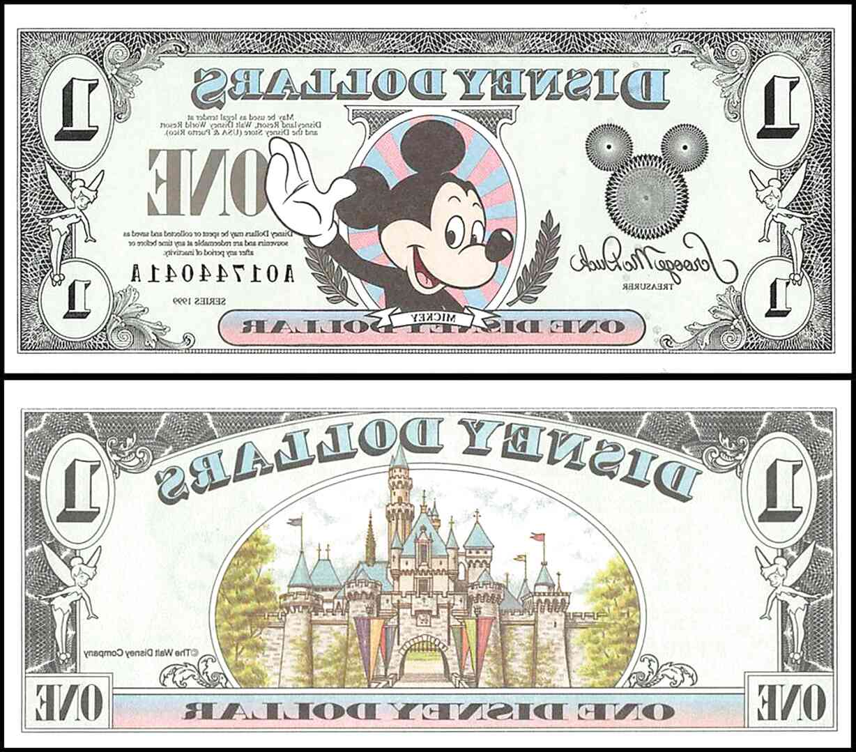 Disney Dollars for sale in UK 57 used Disney Dollars