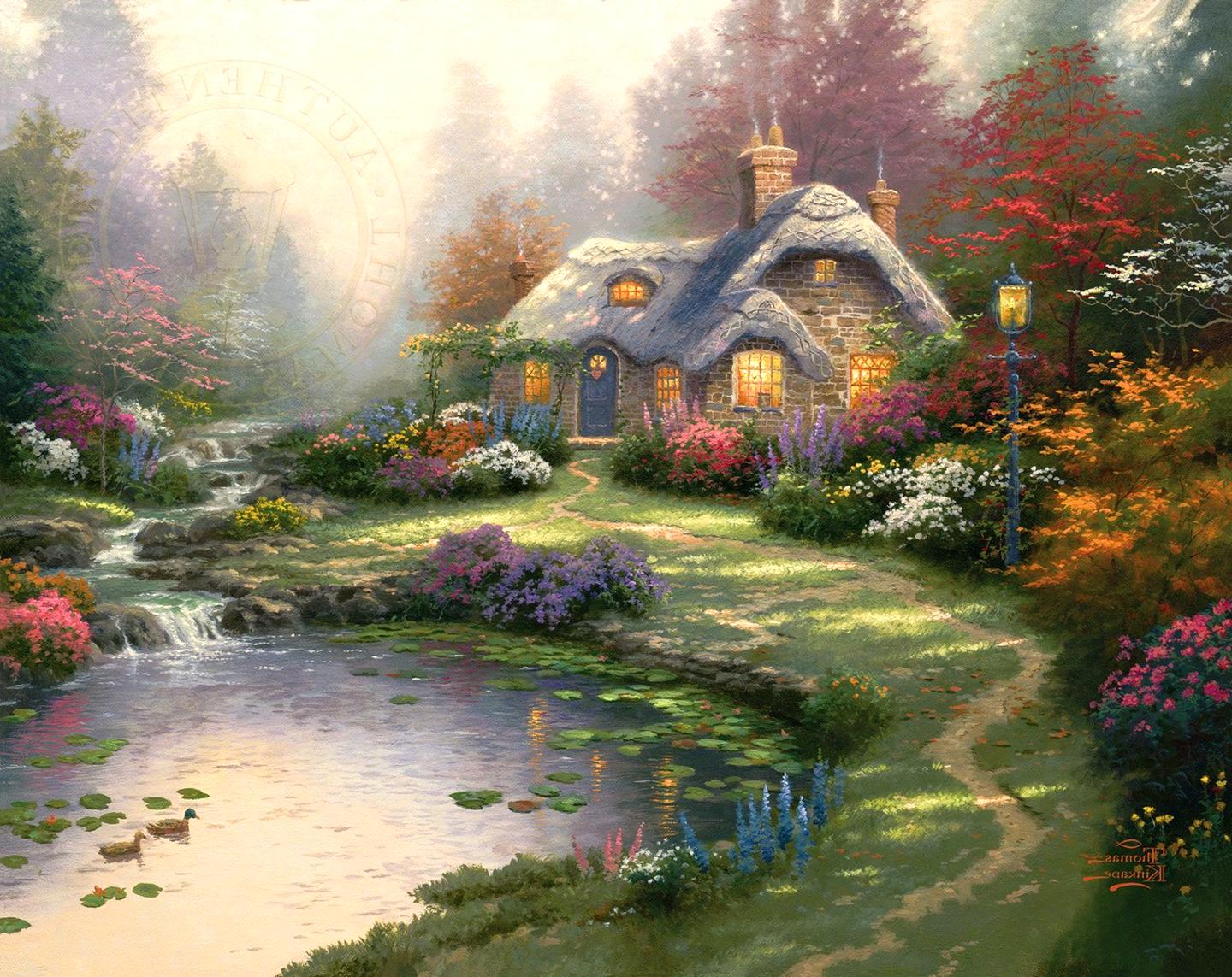 Thomas Kinkade Prints For Sale In UK 57 Used Thomas Kinkade Prints   Evrtco14 Thomas%2Bkinkade%2Bprints 