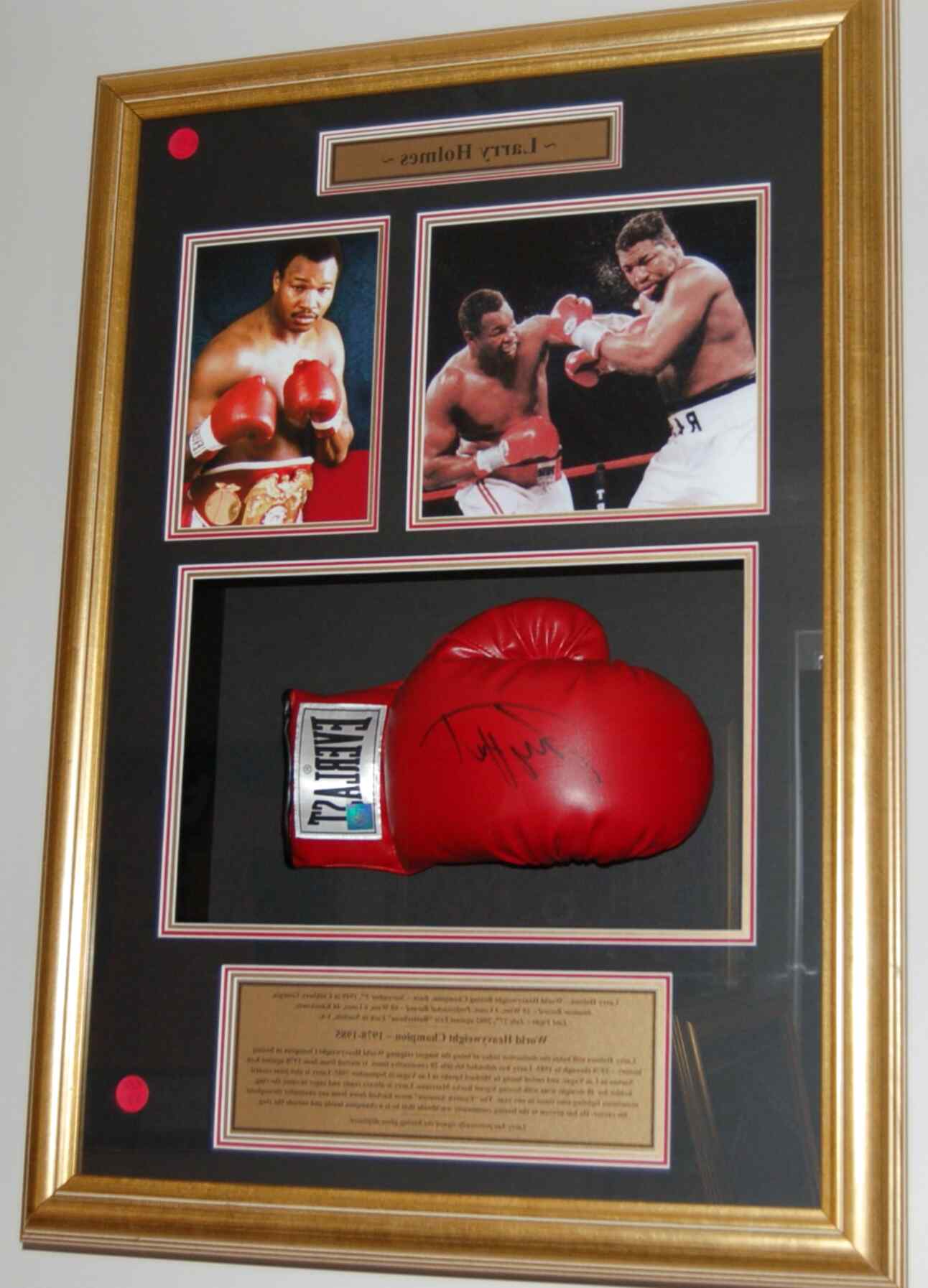 Signed Boxing Memorabilia For Sale In UK | 61 Used Signed Boxing ...