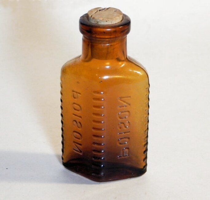 Vintage Poison Bottle for sale in UK | 54 used Vintage Poison Bottles