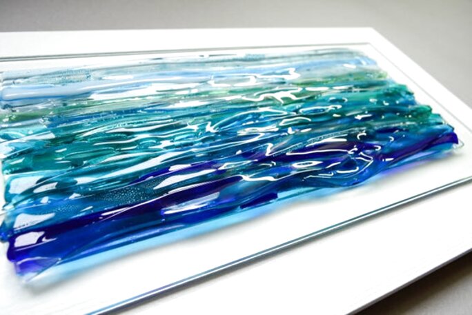 Fused Glass Wall Art for sale in UK | 54 used Fused Glass Wall Arts