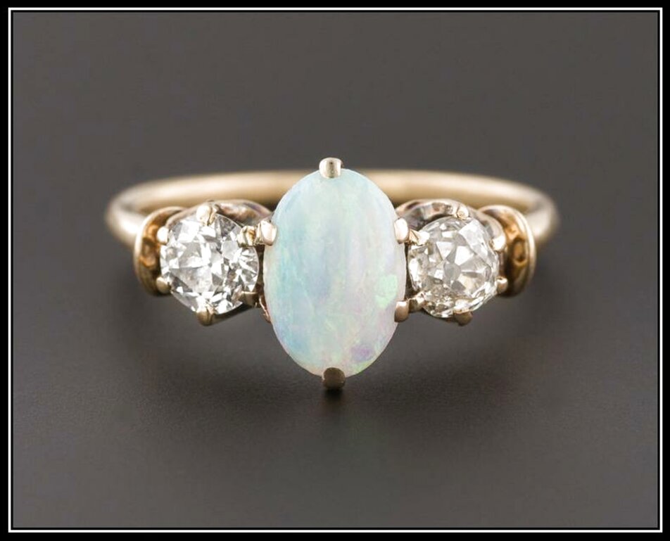 Antique Opal Ring for sale in UK | View 30 bargains