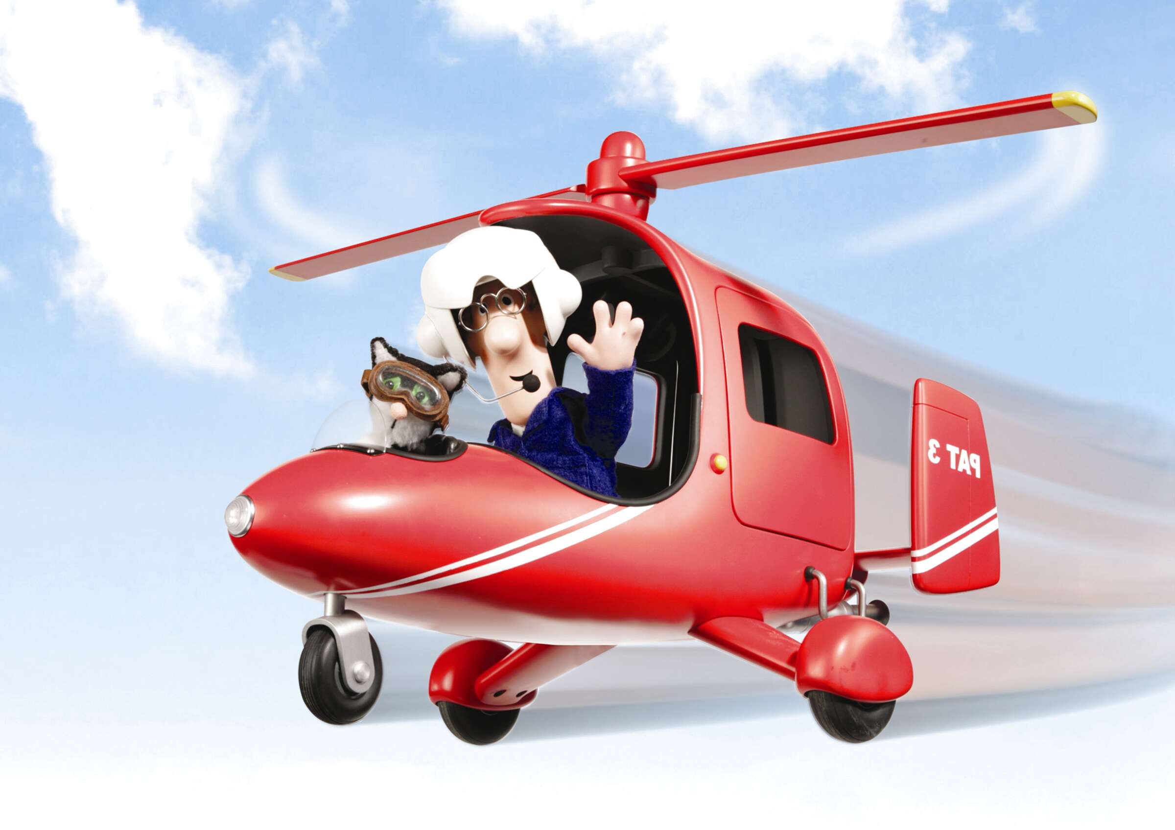 postman pat helikopter