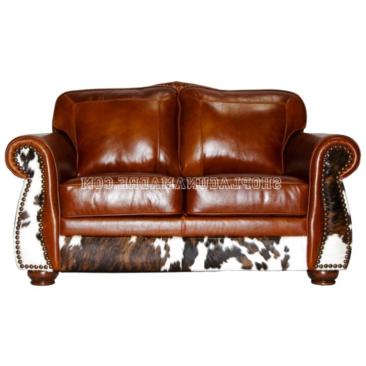 Cowhide Sofa For Sale In Uk 57 Used Cowhide Sofas