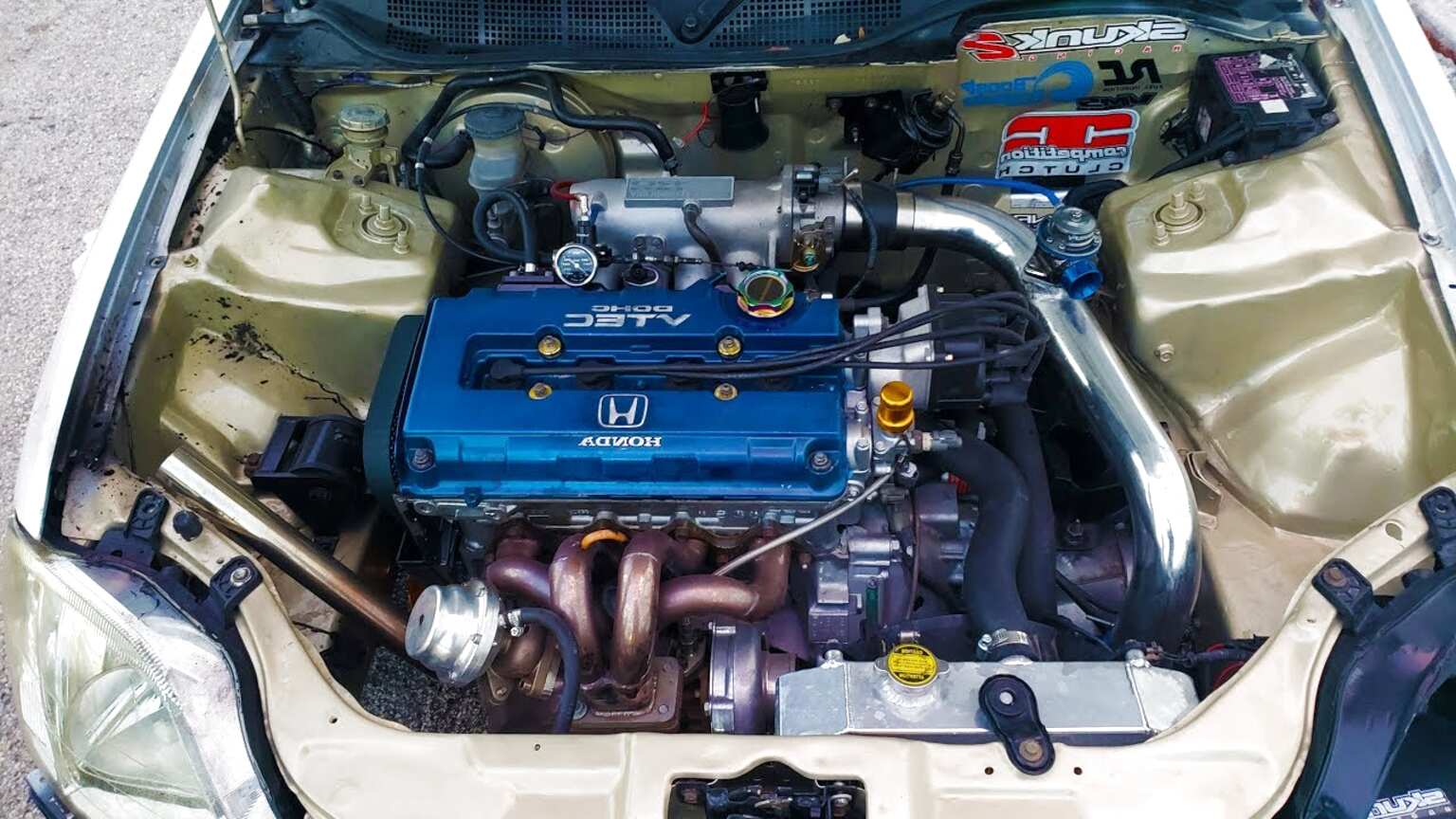 Двигатель b16 honda