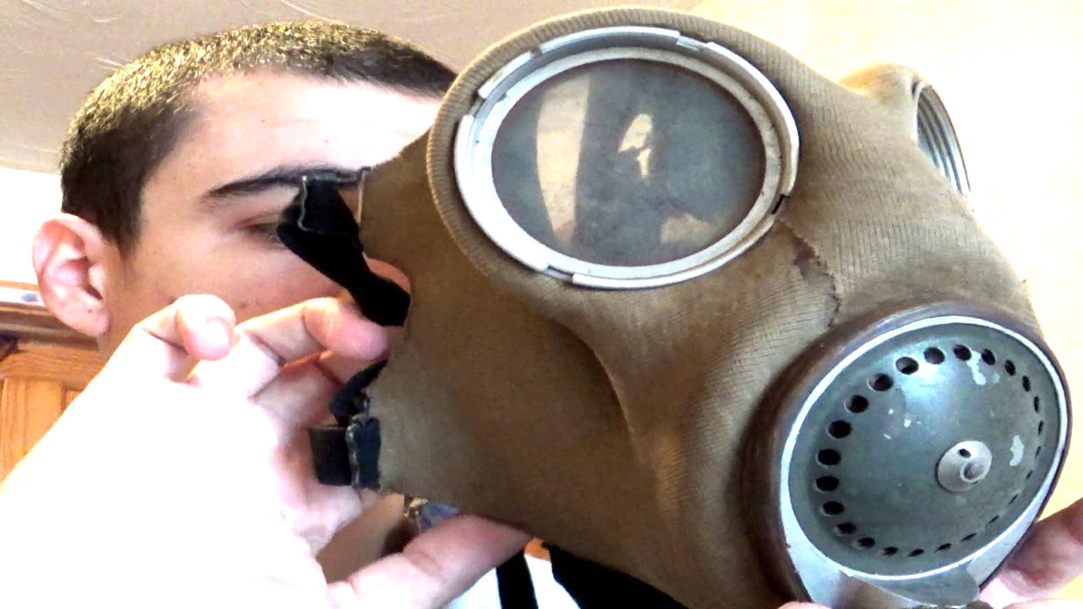 army gas mask