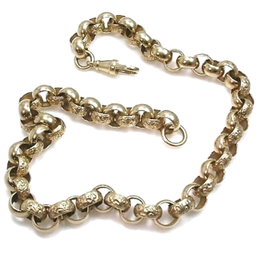 9Ct Gold Belcher Chain Heavy For Sale In UK | 65 Used 9Ct Gold Belcher ...