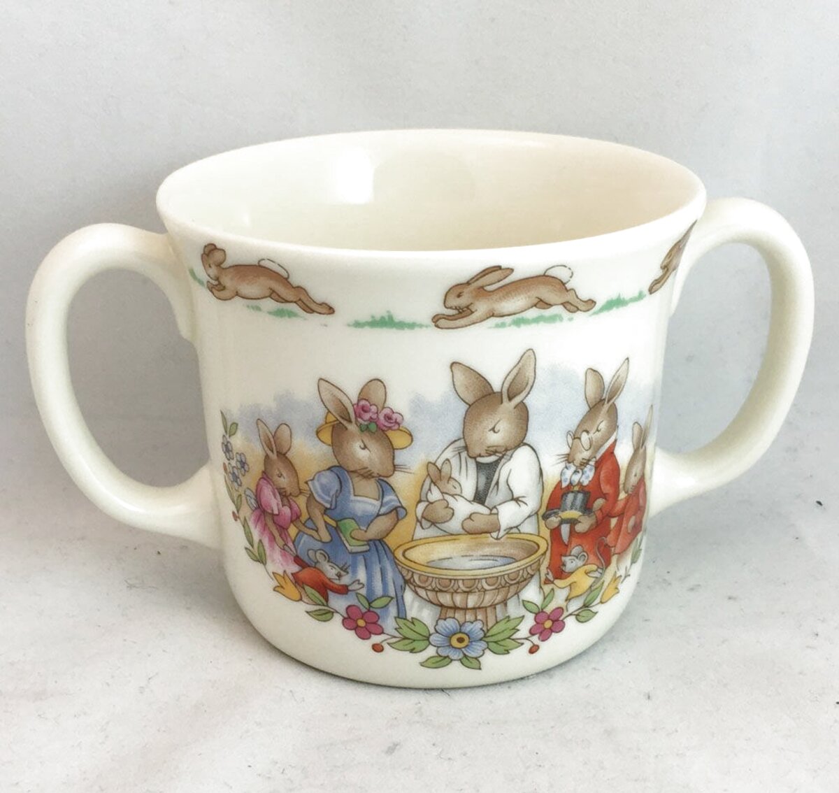 Royal Doulton Bunnykins Christening Mug for sale in UK | 70 used Royal ...