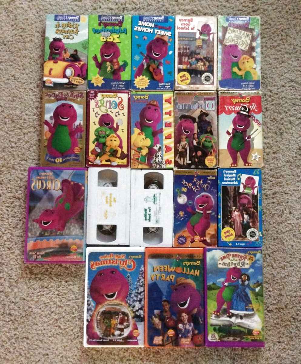 Barney VHS Tapes 35