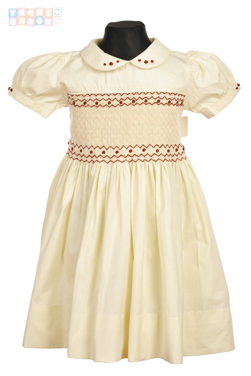 romany smocked spanish dresses