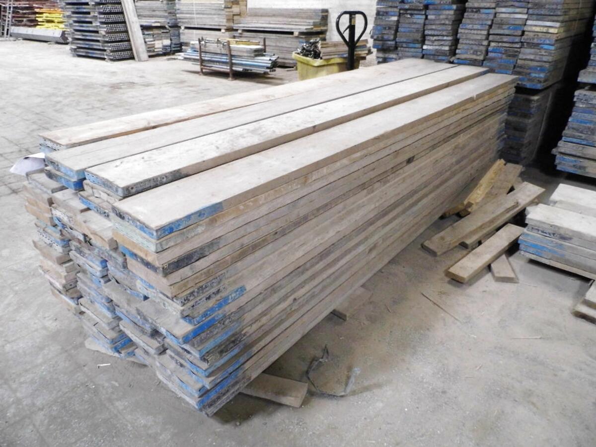 planks of wood for scaffolding