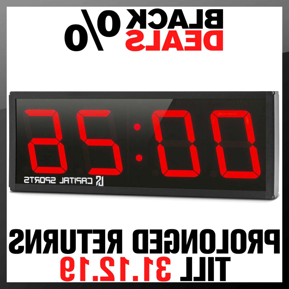 sports timer clock mini