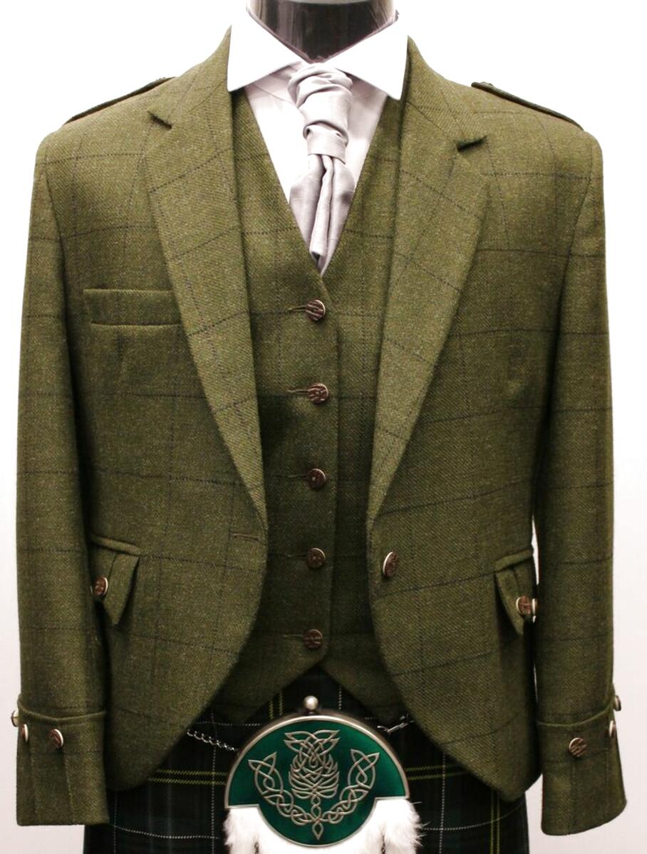 Tweed Kilt Jacket for sale in UK | 43 used Tweed Kilt Jackets
