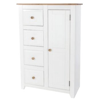 White Tallboy Wardrobe For Sale In Uk View 47 Bargains