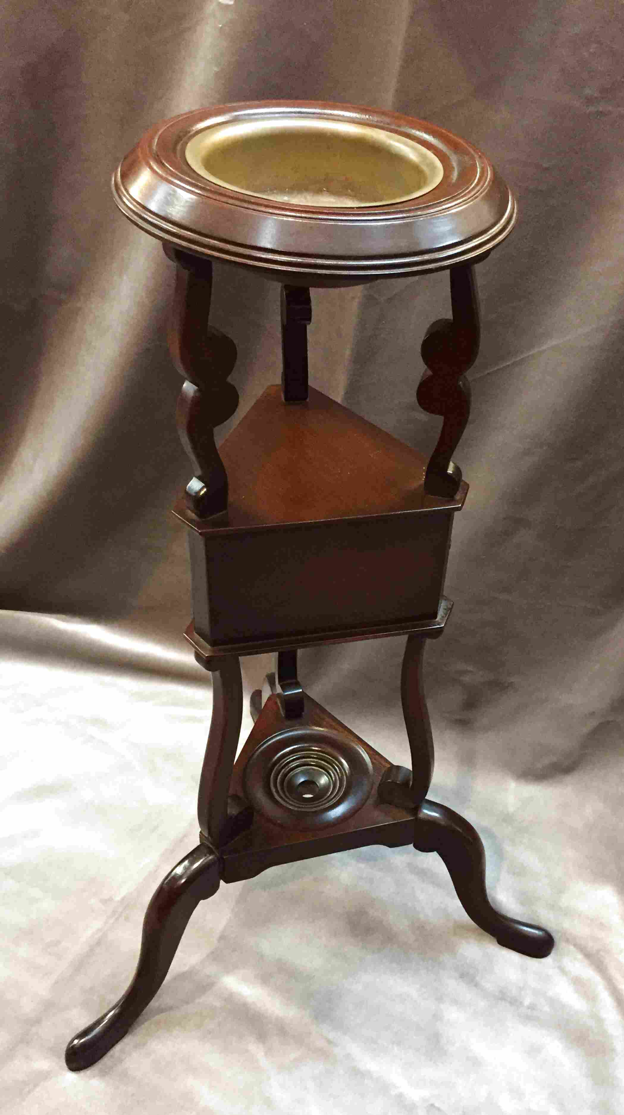 vintage wig stand