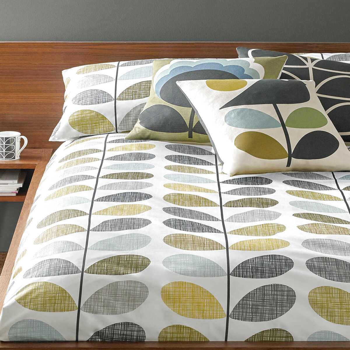 Orla Kiely Stem Duvet For Sale In Uk View 70 Bargains