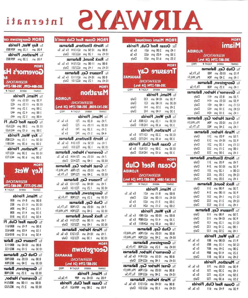 Airline Timetables For Sale In UK | 60 Used Airline Timetables