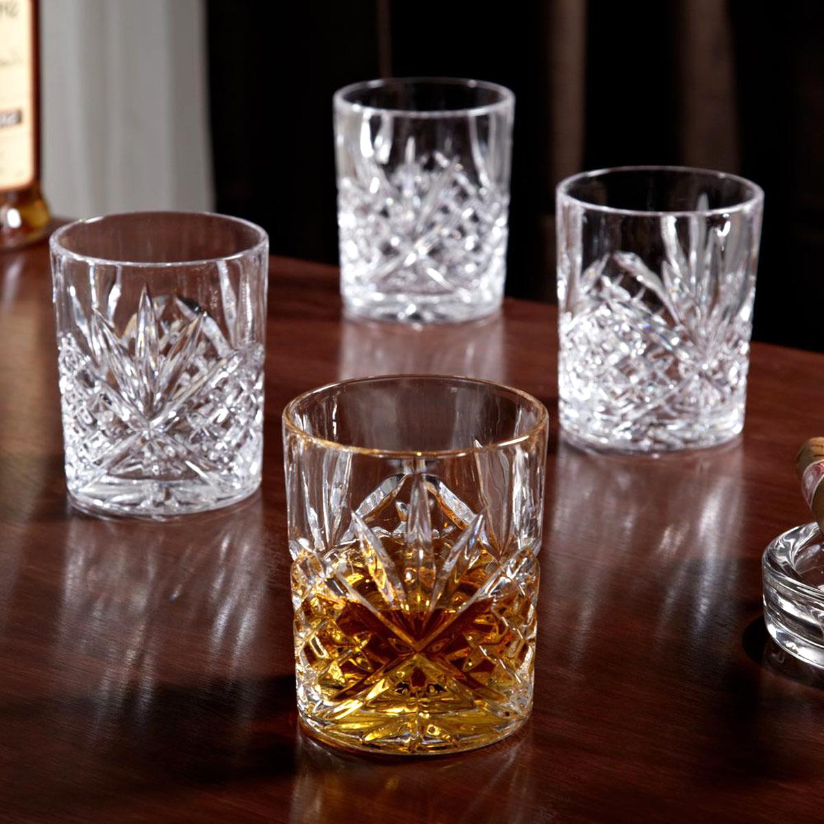 whiskey glasses crystal