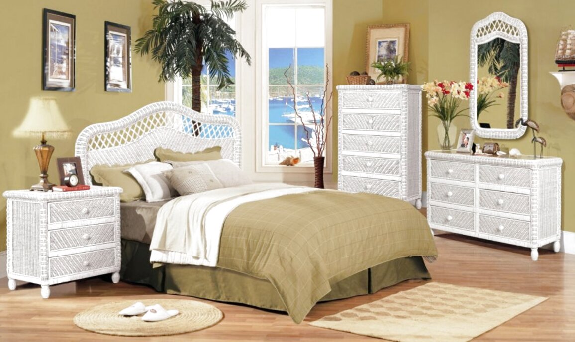 white wicker bedroom furniture uk